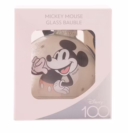 Disney 100 Mikke kule, glass