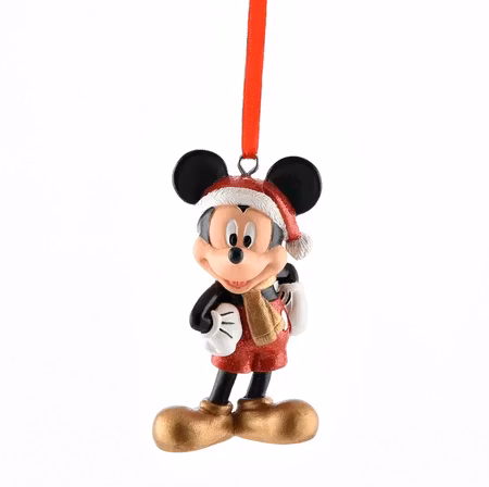 Mikke julefigur, resin,