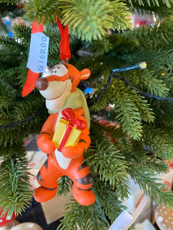 Tigergutt juleheng 8 cm