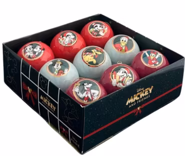 9pk julekuler Mikke og venner,