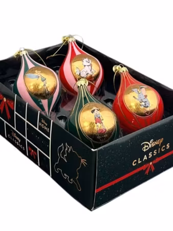 Classic julekuler , 4pk,, kommer