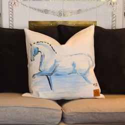 H & H Cushion cover - Blue Sky