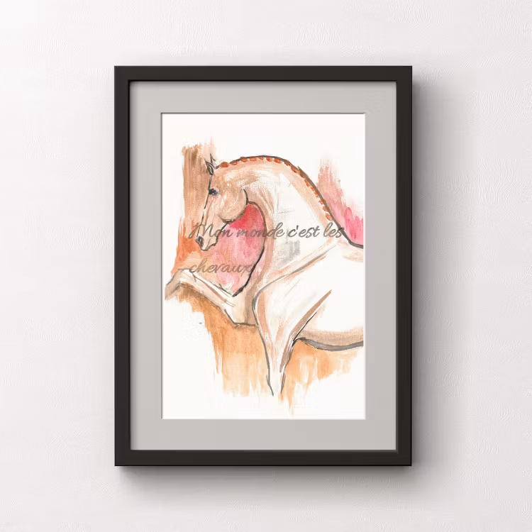 H & H Art Print 21x30 - Flawless