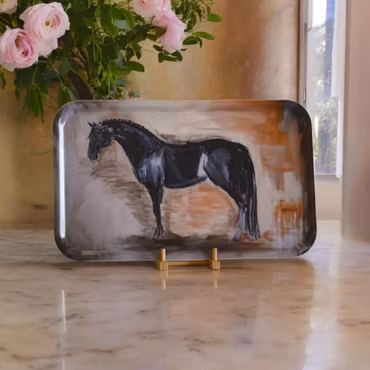 H & H Tray "Dancer"
