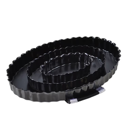 Metal curry comb - black