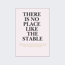 H & H Poster 30x40 - The Stable