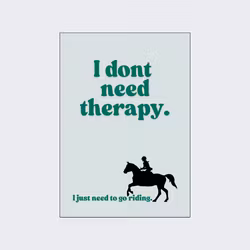 H & H Poster 30x40 - Go Riding