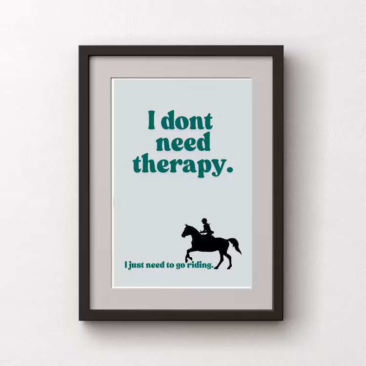 H & H Poster 30x40 - Go Riding