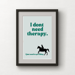 H & H Poster 30x40 - Go Riding