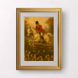 H & H Poster 21x30 - Antique Jumper