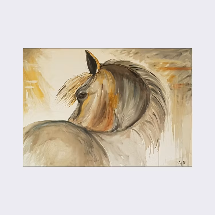 H & H Art Print 21x30 - Hazel