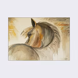 H & H Art Print 21x30 - Hazel