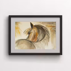 H & H Art Print 21x30 - Hazel