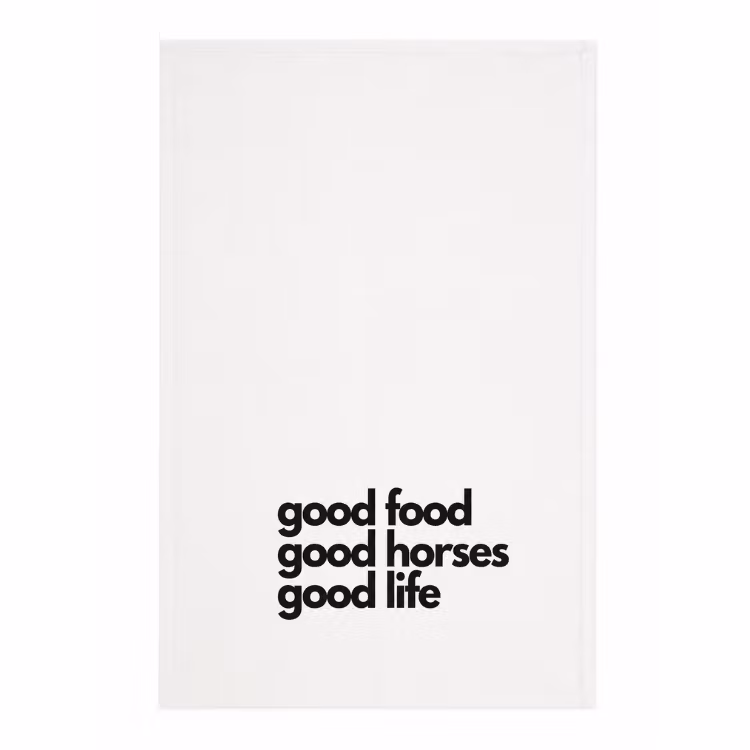 H & H Kökshandduk "Good horses"