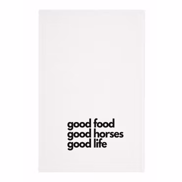 H & H Kökshandduk "Good horses"