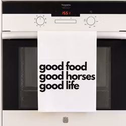 H & H Kökshandduk "Good horses"