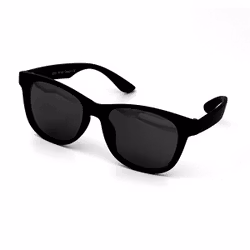 Suntique® Solisarna - Svart med svart glas
