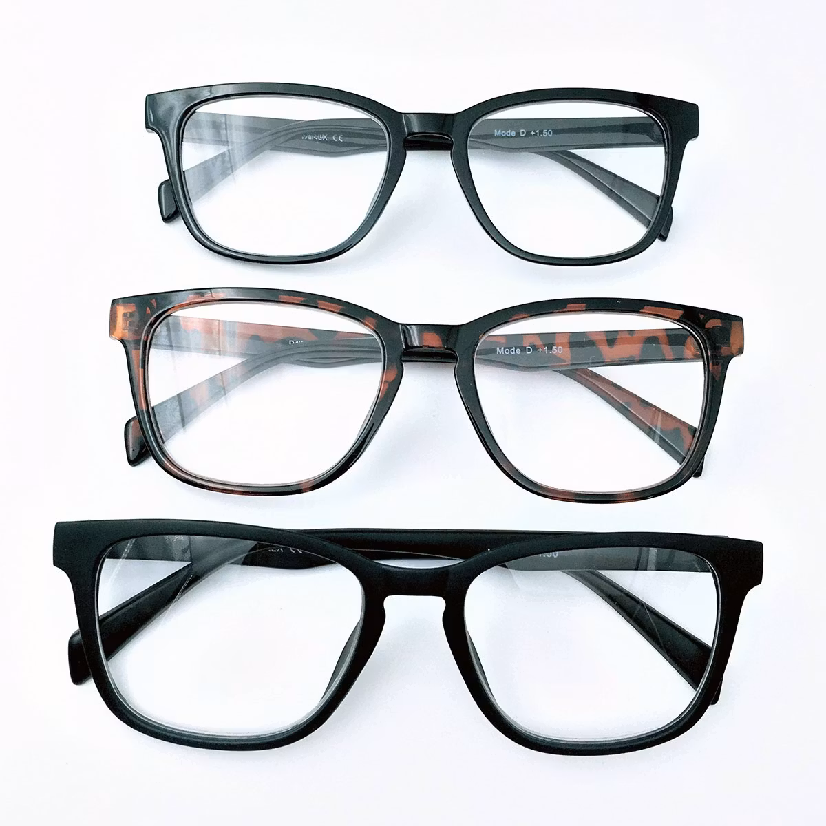 3-pack Pairilux läsglasögon blandade färger