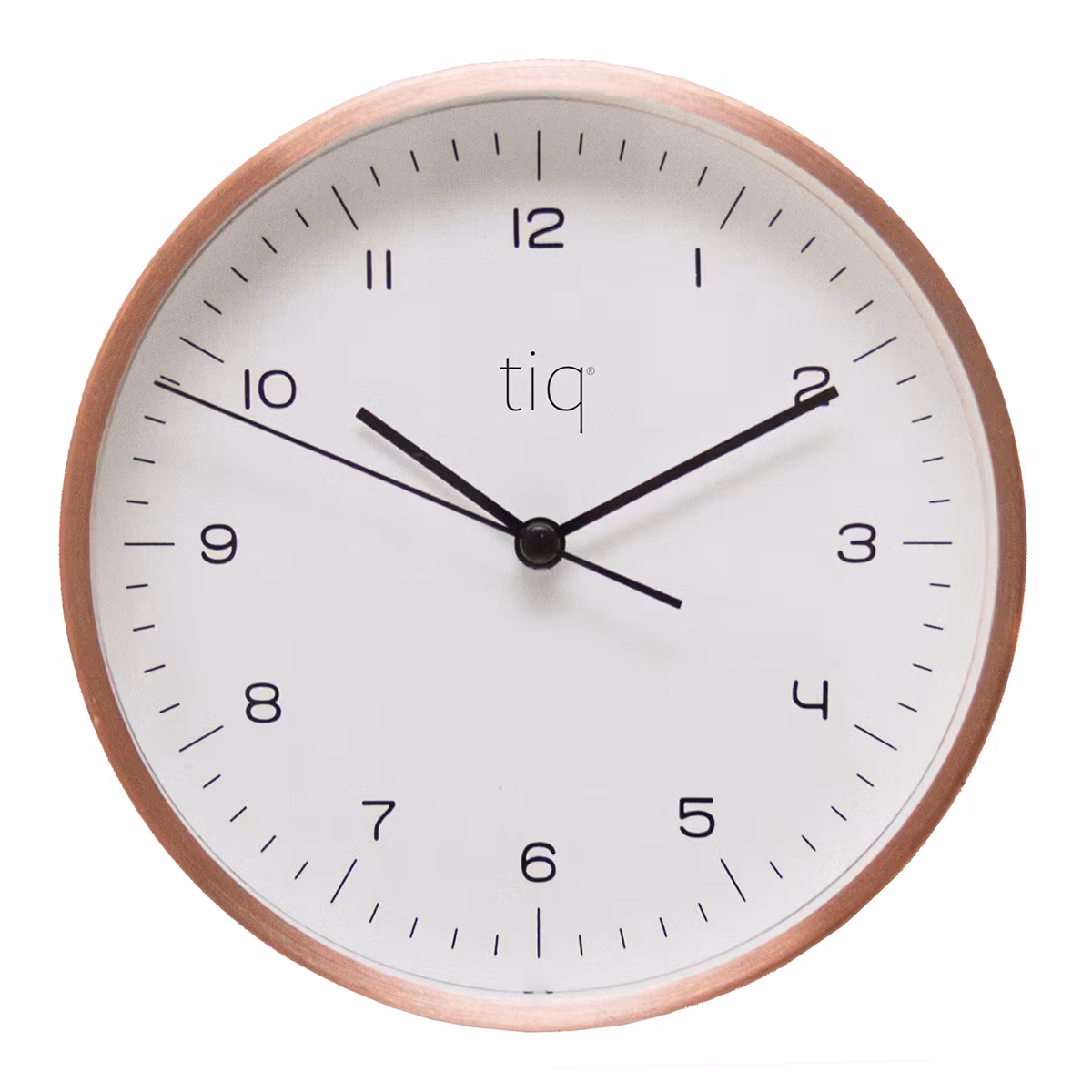 Tiq Väggur 15 cm Koppar