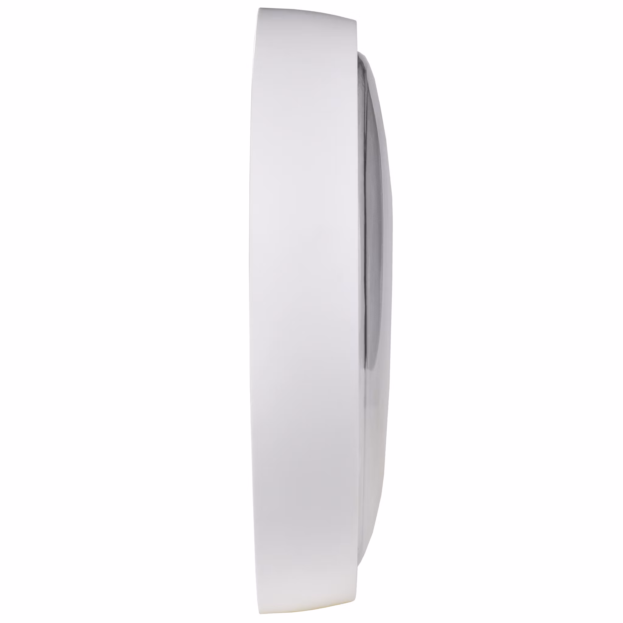 Tiq Väggur Radiokontr. Plast Vit Ram 34,8 cm