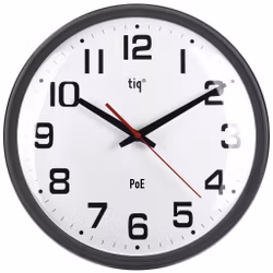 Tiq Väggur NTP Svart Ram 348mm