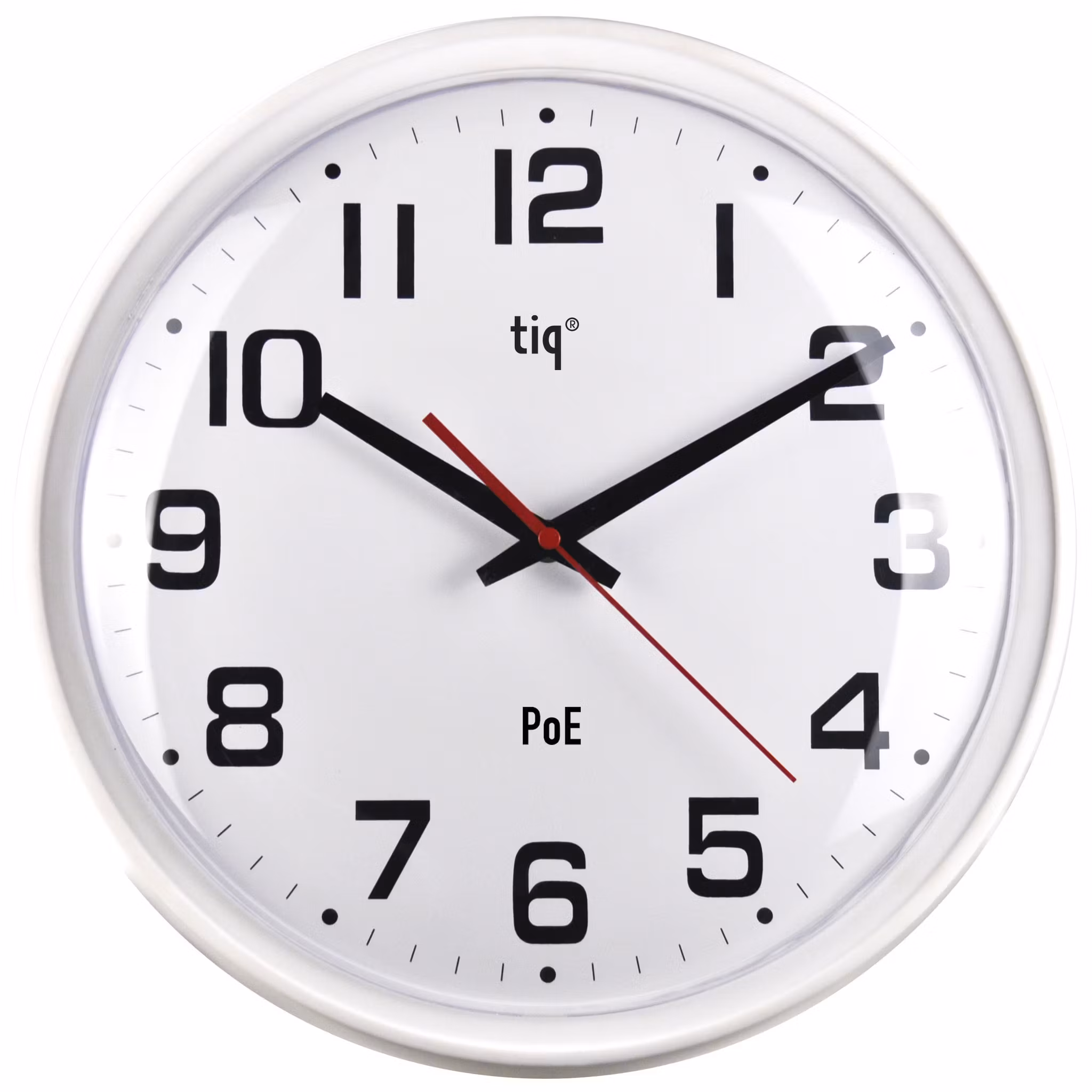 Tiq Väggur NTP Vit Ram  348mm