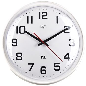 Tiq Väggur NTP Vit Ram  348mm