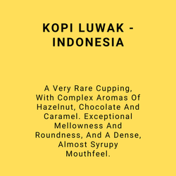 KOPI LUWAK - INDONESIA