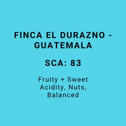 FINCA EL DURAZNO - GUATEMALA