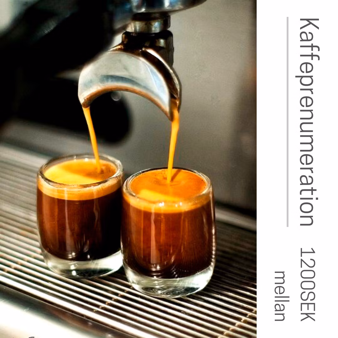 Kaffeböner online, Kaffeprenumeration mellan - 4kg specialkaffe levererat till din dörr