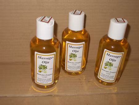Massageolja, uppiggande