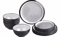 Brunner Middag Granyte Melamin-Serviceset 12-deler.