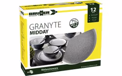 Brunner Middag Granyte Melamin-Serviceset 12-deler.