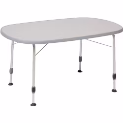 Dukdalf Majestic campingbord oval 130 x 90 cm