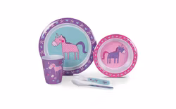 Kampa barneservice Enhjørning, 4 deler