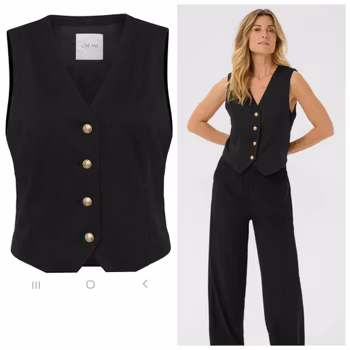 Sort vest