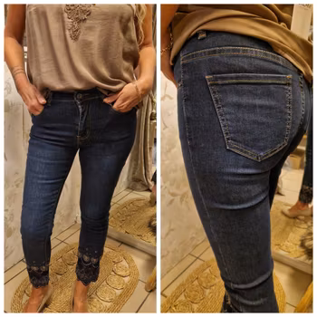 Zac Zoe jeans med strass