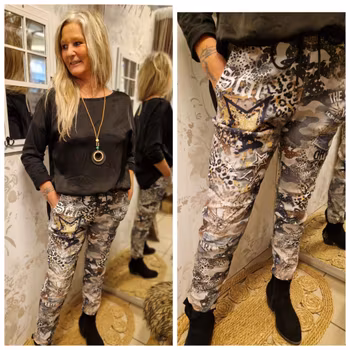 Joggebukse grønn  Mikkemus