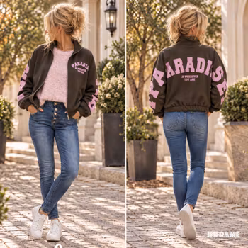 Brun Paradise jakke