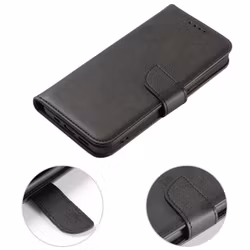 iPhone 14 Pro Max Plånboksfodral Elegant Magnet - Svart