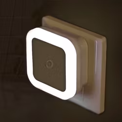 Nattlampa med sensor