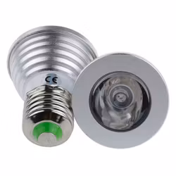 RGB led lampa 16  färger + E27 fjärrkontroll