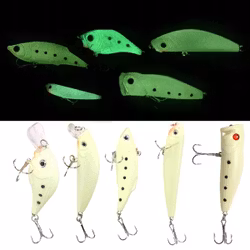 Fluorescerande wobblers, 5 st