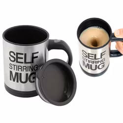 Självblandande mugg