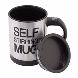 Självblandande mugg
