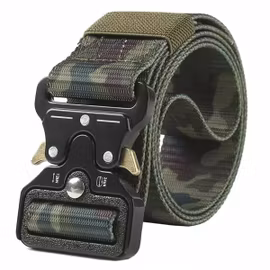 Survival Camo Tactical Bälte, 131 cm