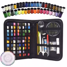 Skräddarsats med nål och trådar, 129 delar