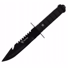 Taktisk jakt/överlevnadskniv  "rambo" 28cm
