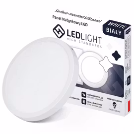 LED Takplafond Varmvit 18W, rund