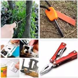 8-i-1 Överlevnadskit för Jakt & Friluftsliv: En Nödvändighet i Naturen